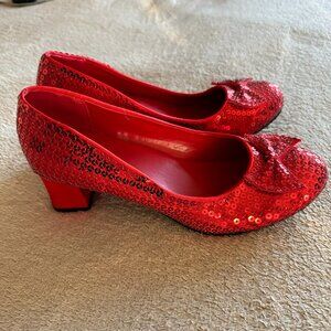 Red Sequence Shoes - Ellie